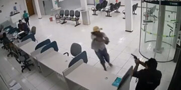 Brasil: Ladrón murió desangrado al intentar robar un banco