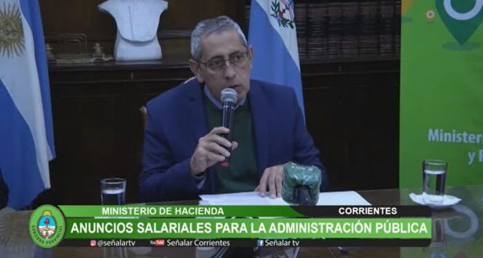 Corrientes anunció aumento salarial para los empleados estatales
