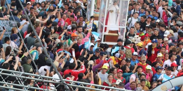 Todas las imágenes de los peregrinos que ya llegaron a Itatí
