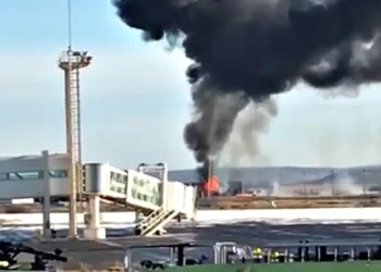 Se estrelló un avión sanitario en el aeropuerto de Río Grande: hay cuatro muertos
