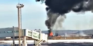 Se estrelló un avión sanitario en el aeropuerto de Río Grande: hay cuatro muertos