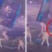 China: Una pantalla gigante cayó en pleno show y aplastó a tres bailarines