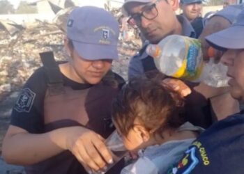 Chaco: encontraron a un bebé en un depósito que se incendió hace 6 días