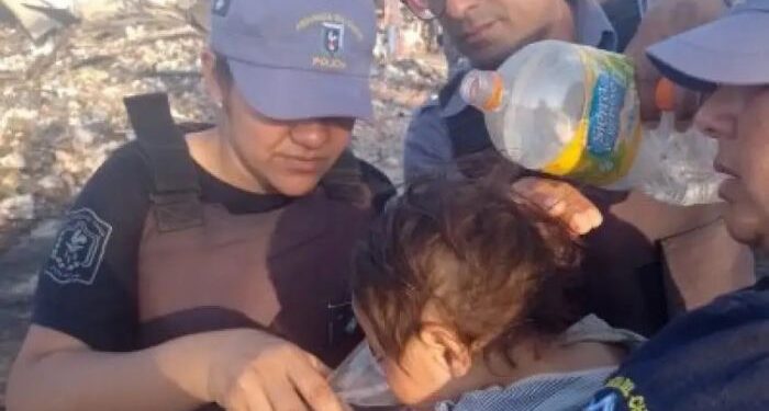 Chaco: encontraron a un bebé en un depósito que se incendió hace 6 días