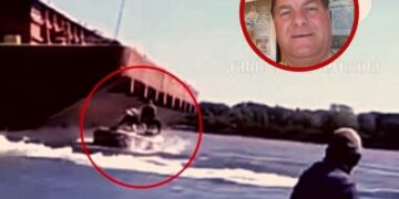Tragedia en el río: quién era el hombre que murió chocado por una barcaza