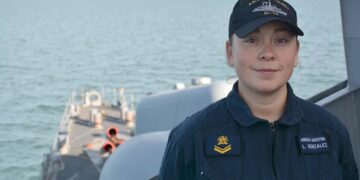 Una correntina mar adentro: ingresó a la Armada Argentina y es mecánica de radares