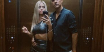 Hernán Crespo blanqueó a su nueva novia 18 años menor: “Te amo, mi amor”