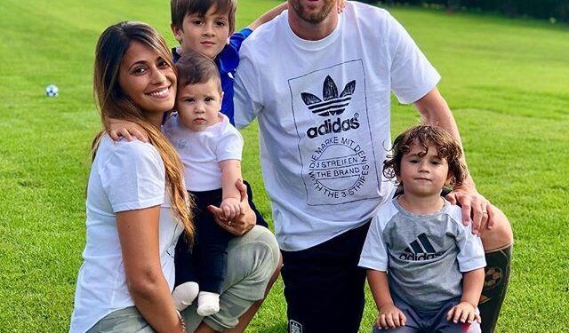 Antonela Roccuzzo mostró la felicidad de Mateo Messi al conseguir la figurita de su papá