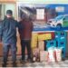 San Cosme: Robó cajones de cerveza y cajas de vino y terminó preso