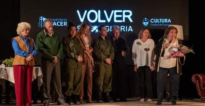Esquina: presentaron la obra “Volver sin gloria”, un homenaje a los héroes de Malvinas