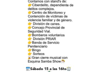 El Programa Plaza Segura de la Policía de Corrientes llega a Esquina﻿