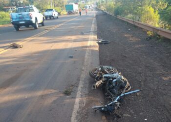 Joven motocilista murió tras ser atropellado por un camión