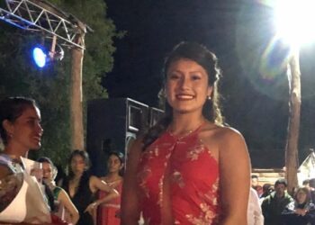 Gisela Fernández reina de la Fiesta Provincial del Mencho