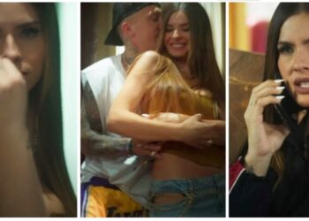La China Suárez y el Polaco bailando muy abrazados en un video