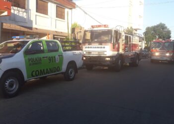 Corrientes: dejó el aire acondicionado prendido y se incendió parte de su vivienda