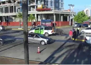 Disturbios en la Costanera de Corrientes tras el partido de Argentina