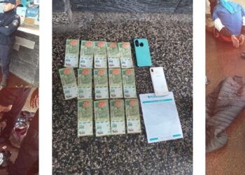 Esquina: robaron en un local céntrico a plena luz del día y terminaron detenidos