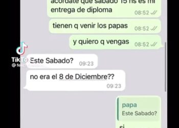 Un papá estalló porque el colegio lo convocó a la entrega de diplomas para este sábado