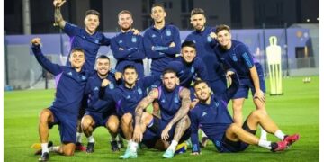 La Selección Argentina realizó la última práctica antes de enfrentar a Croacia