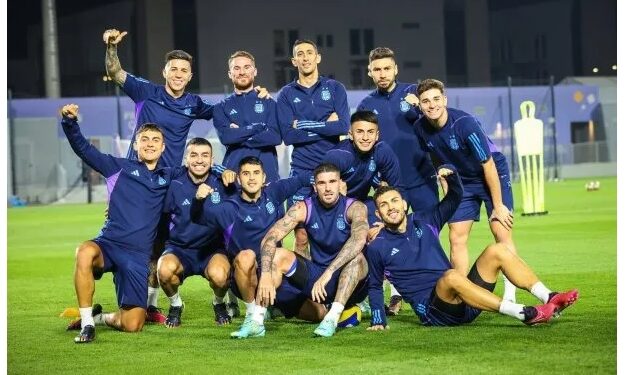 La Selección Argentina realizó la última práctica antes de enfrentar a Croacia