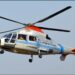 A bordo de 3 helicópteros, la Selección argentina dio una vuelta olímpica aérea sobre la 9 de Julio