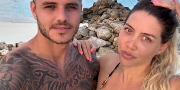 Mauro Icardi separado y muy cerca de una modelo en un boliche