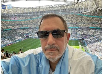 Carlos Maslatón rompió el récord de partidos más vistos en un Mundial
