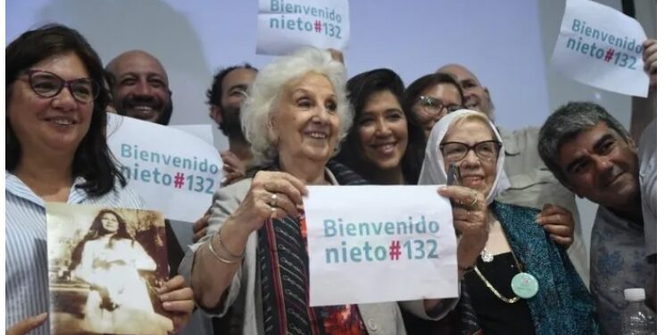 Abuelas de Plaza de Mayo anunció la restitución del nieto 132