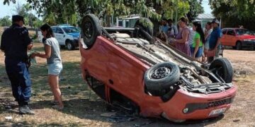 Esquinenses tuvieron un accidente en Entre Ríos y fueron hospitalizadas