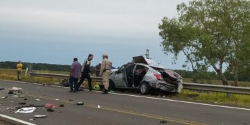 Dos mujeres muertas tras el choque de un camión con un auto por Ruta Nacional 14