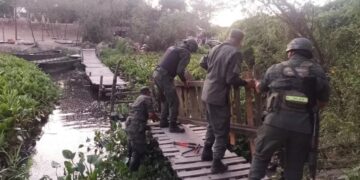 Desarman nueve puentes clandestinos para cruzar al Paraguay