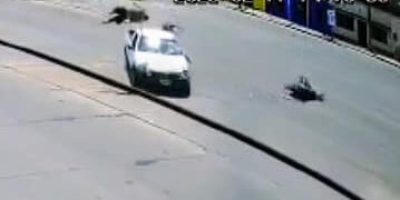 Feroz accidente en Corrientes: el conductor de la camioneta huyó