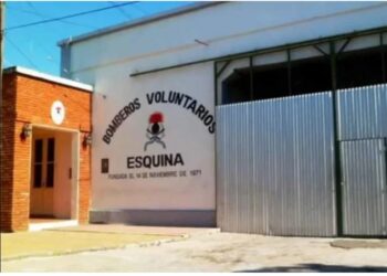Esquina: una ganadora de la Fiesta del Pacú donó su premio a los bomberos
