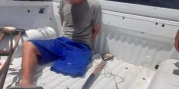 Chaco: Tiene una pierna y saltó el portón de una casa para robar una pala