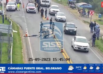 Accidente fatal en el Puente General Belgrano: hay un muerto