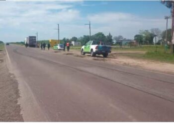 Esquina: camión atropelló y aplastó el pie a un menor de 12 años