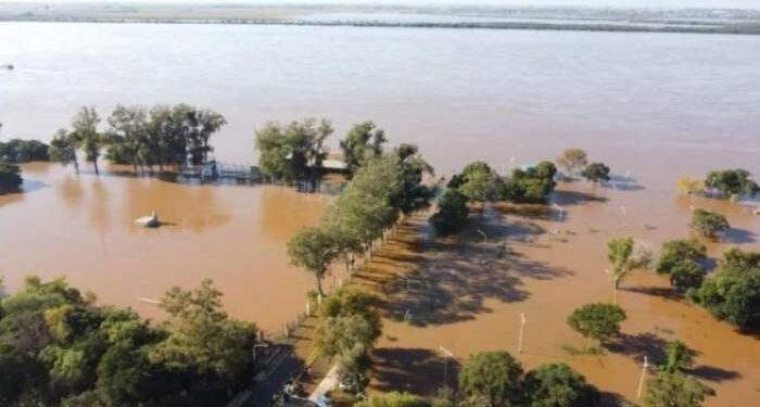 Confirmado: cortaron la ruta 94 por la creciente del río Uruguay