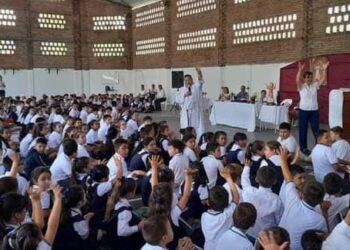 Misa en Acción de Gracias en Colegio Divino Salvador