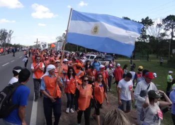 Salud Pública asistió en la 45ª Peregrinación Juvenil del NEA a Itatí