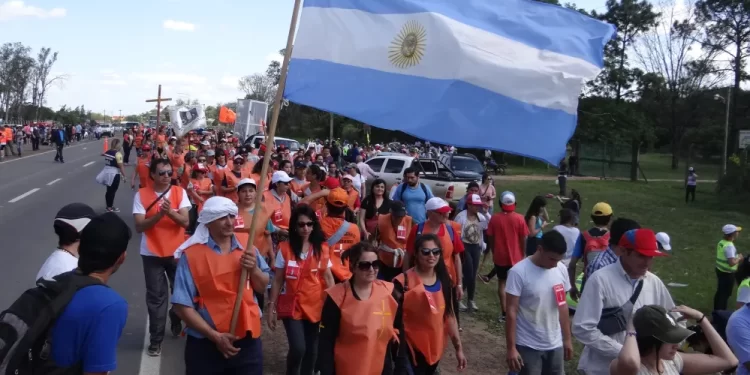 Salud Pública asistió en la 45ª Peregrinación Juvenil del NEA a Itatí