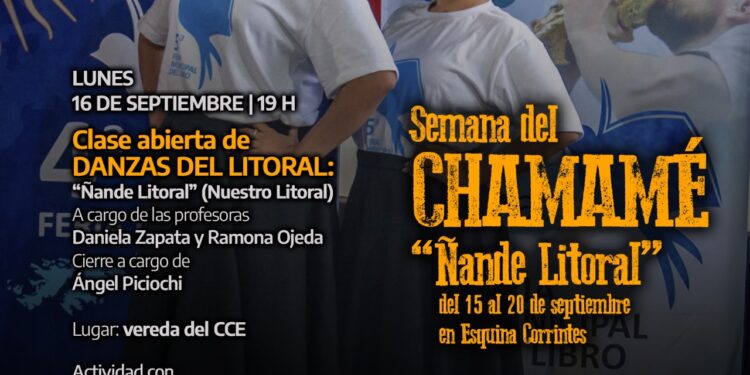 Semana del Chamamé: “ÑANDE LITORAL” de la ciudad de Esquina