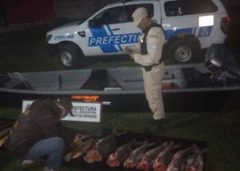 Empedrado: Prefectura secuestró más de 140 kilos de peces capturados ilegalmente