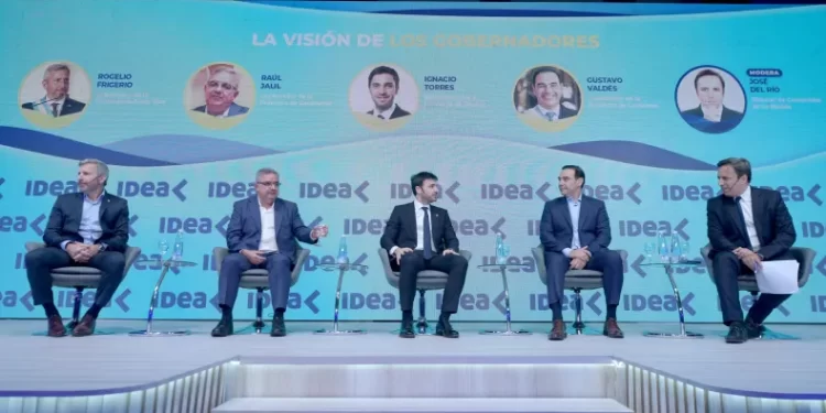 Estrategia y diálogo: el reclamo de Valdés a Nación ante empresarios