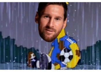 Los mejores memes del empate entre Argentina y Venezuela: el césped casi inundado fue el gran protagonista