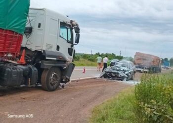 Un automovilista murió tras chocar de frente con un camión