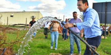 Gustavo Valdés recorrió en Paso de los Libres obras en ejecución