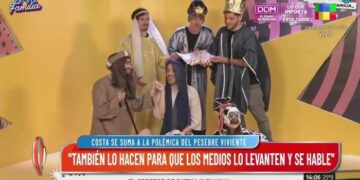 Denunciaron al canal de streaming Olga por parodiar el pesebre viviente