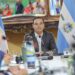Valdés encabezó una reunión de Gabinete ampliado en Casa de Gobierno