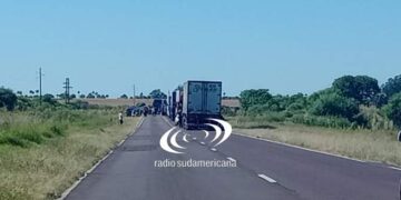 Ruta Nº 12: dos muertos en el choque entre un auto y un camión