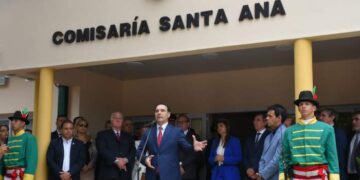 Gustavo Valdés inauguró una Comisaría en Santa Ana